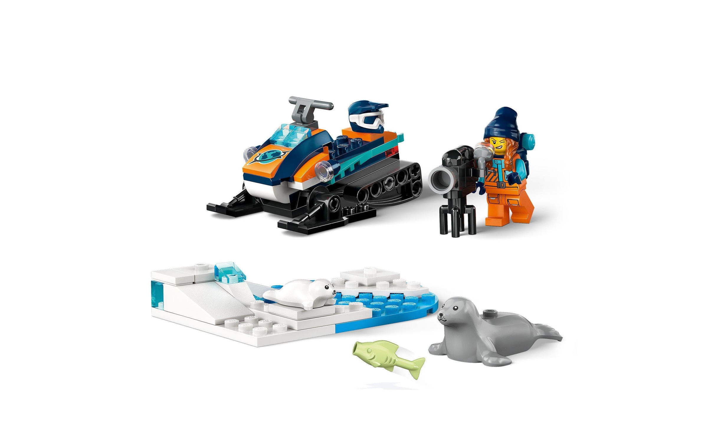 LEGO® Spielbausteine »City Arktis-Schneemobil 60376«, (70 St.)