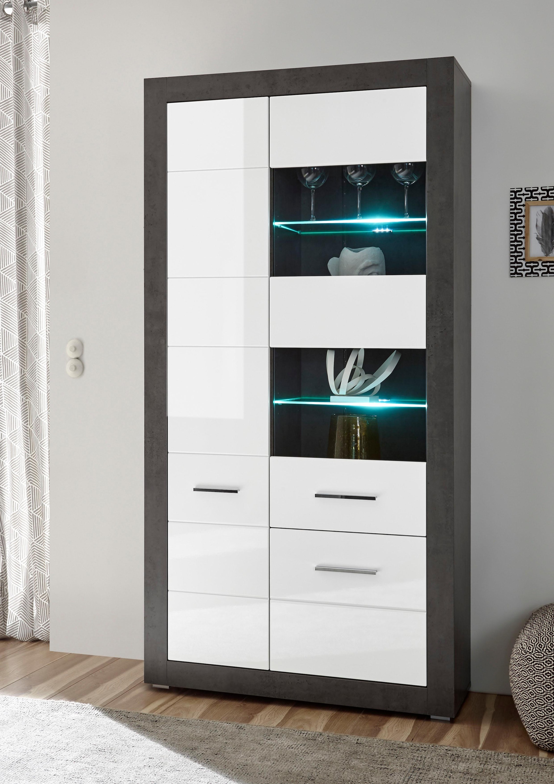 ❤ INOSIGN Vitrine »Etero«, Höhe 198 cm kaufen im Jelmoli-Online Shop