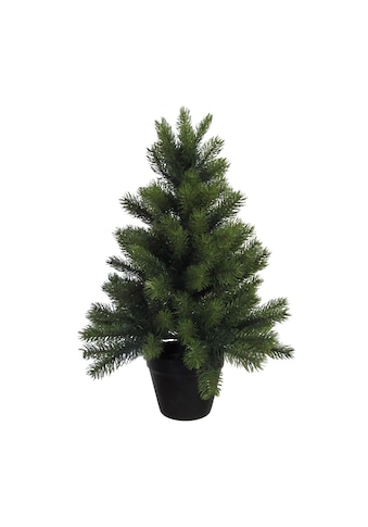Creativ deco Künstlicher Weihnachtsbaum, mit schwarzem Kunststoff-Topf kaufen
