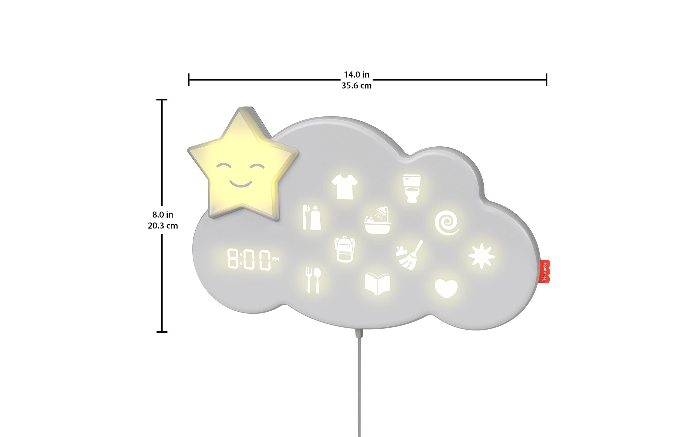 Fisher-Price® LED Nachtlicht »Lumalu Schl«