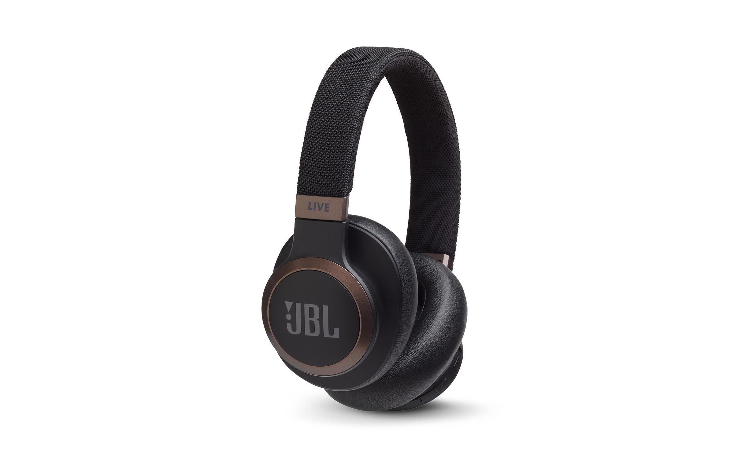 JBL Over-Ear-Kopfhörer »LIVE 650BTNC Schwarz«, Noise-Cancelling-Rauschunterdrückung