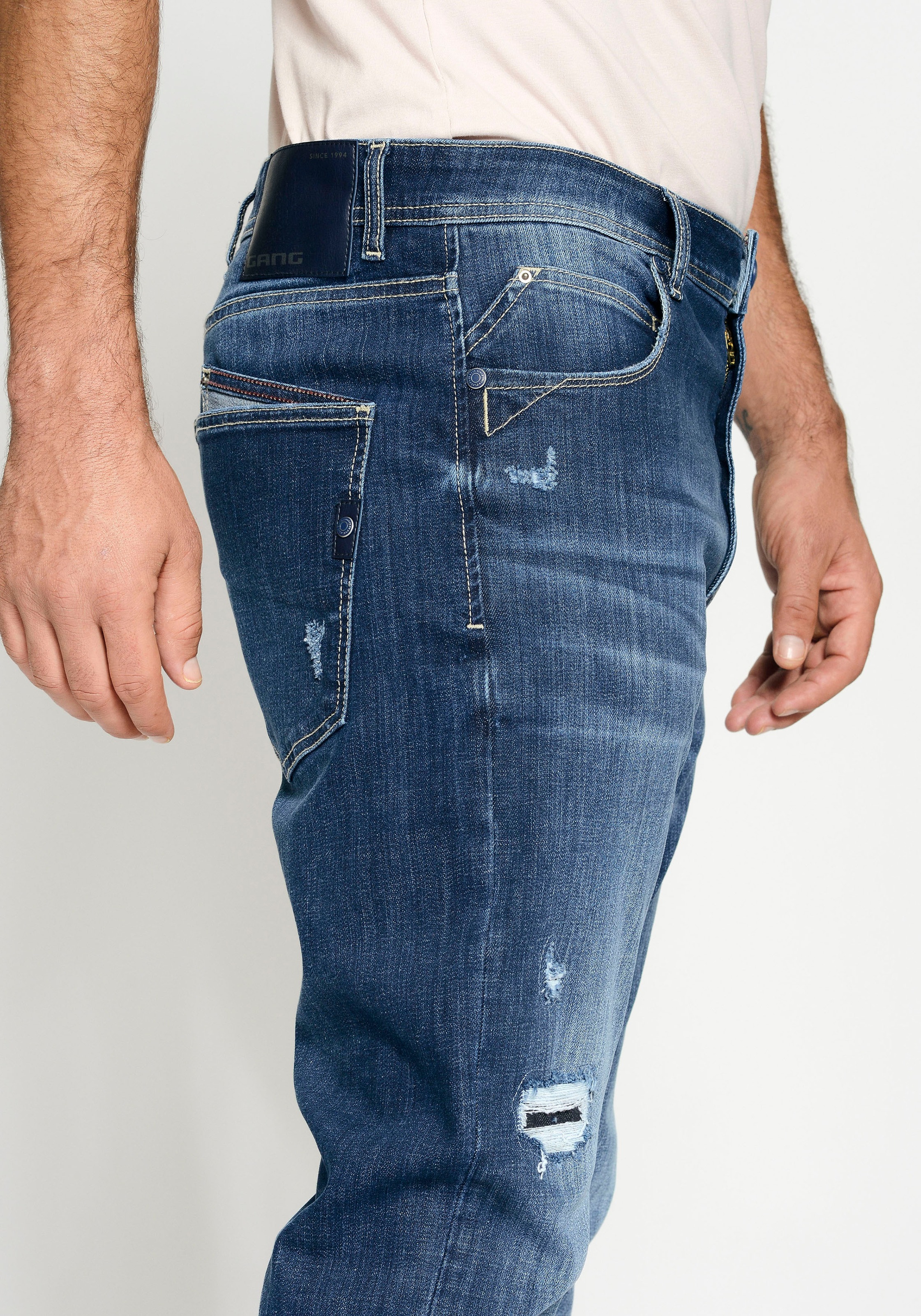 GANG Loose-fit-Jeans »94ALESSIO«, mit modischen, weiten Beinverlauf