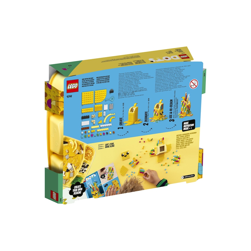 LEGO® Spielbausteine »DOTS Bananen Stiftehalter 419«, (438 St.)