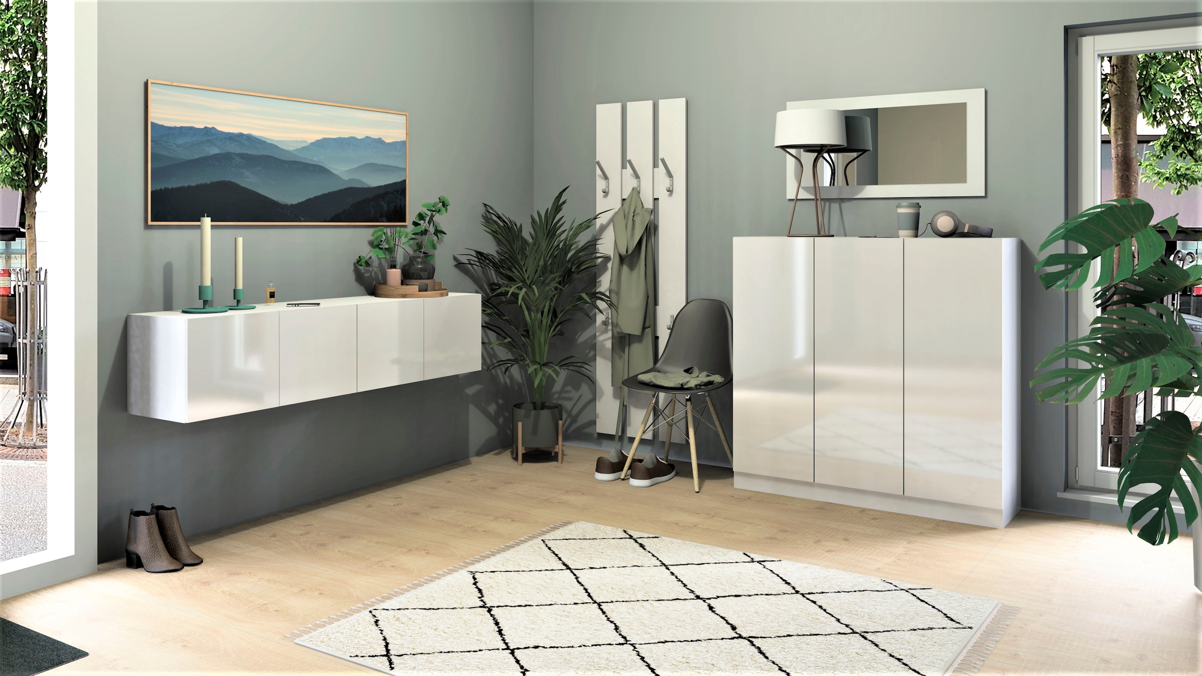 borchardt im »Vaasa«, Möbel Jelmoli-Online cm, 152 hängend Breite Lowboard ❤ nur kaufen Shop