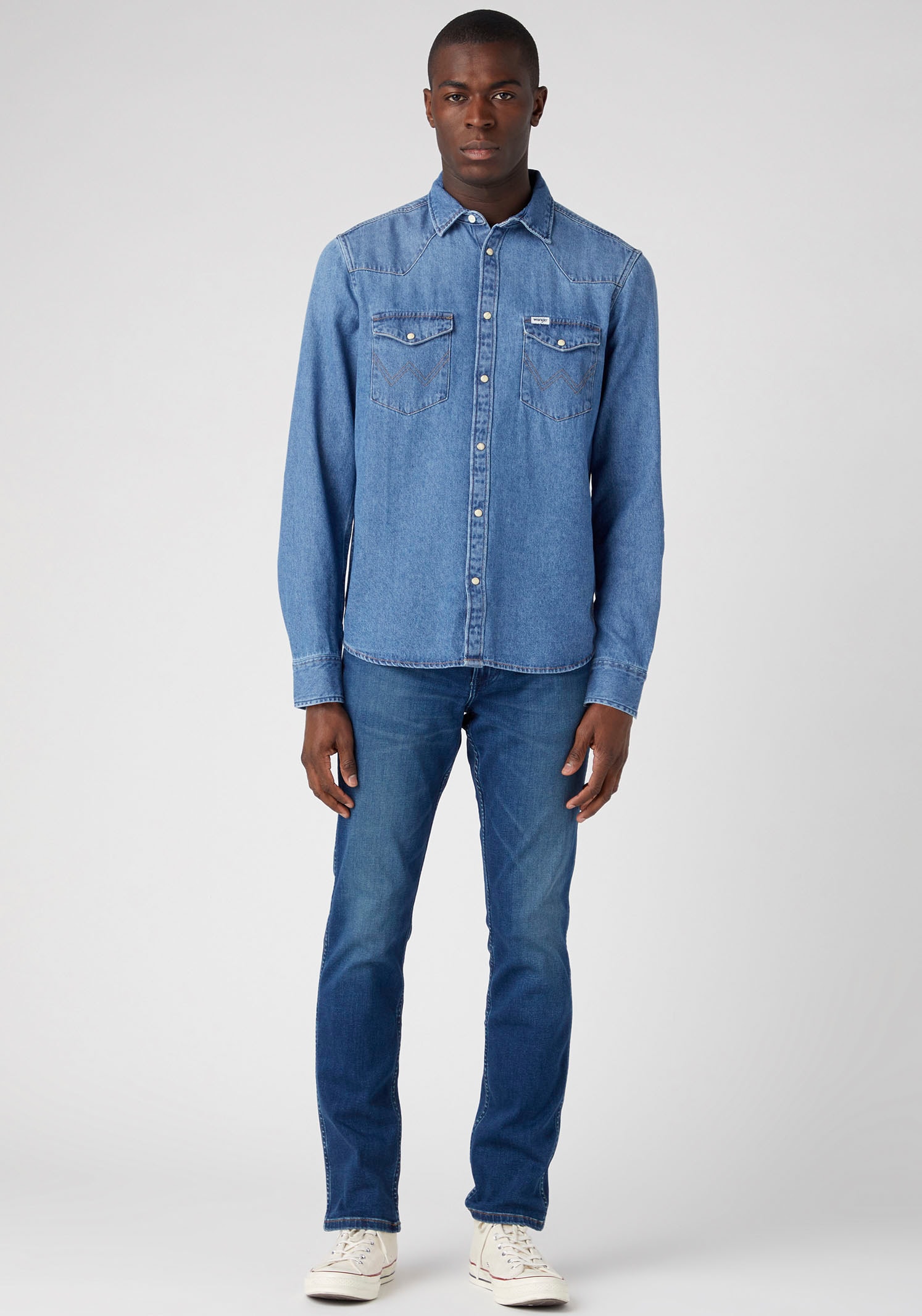 Wrangler Stretch-Jeans »Greensboro Regular Straight«