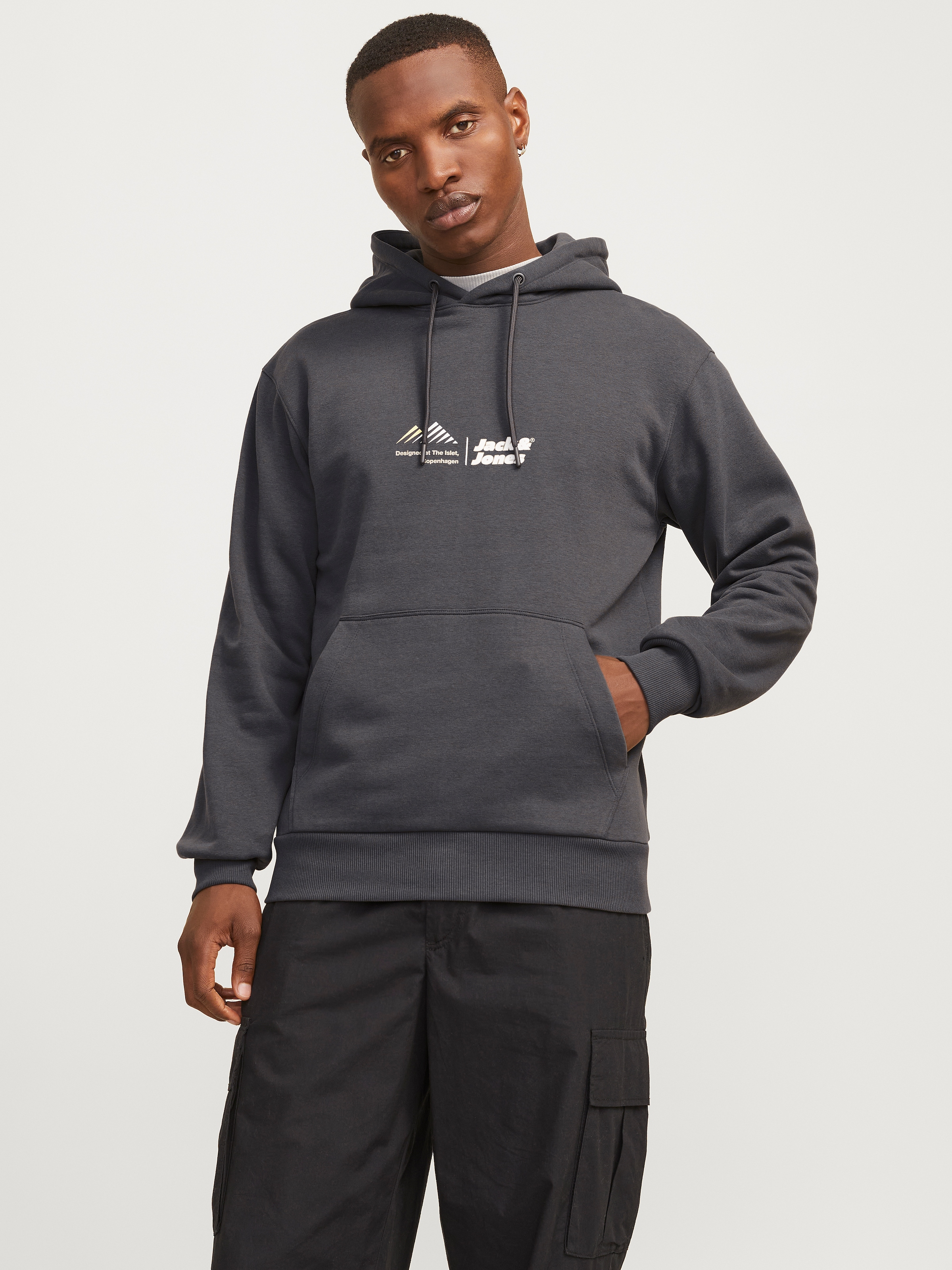 Jack & Jones Kapuzensweatshirt »JCOLIMA LOGO SWEAT HOOD BF«