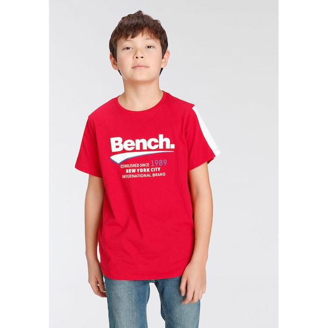 | Ärmeleinsatz« T-Shirt Boutique en Bench. farbigem »mit Jelmoli-Versand ligne