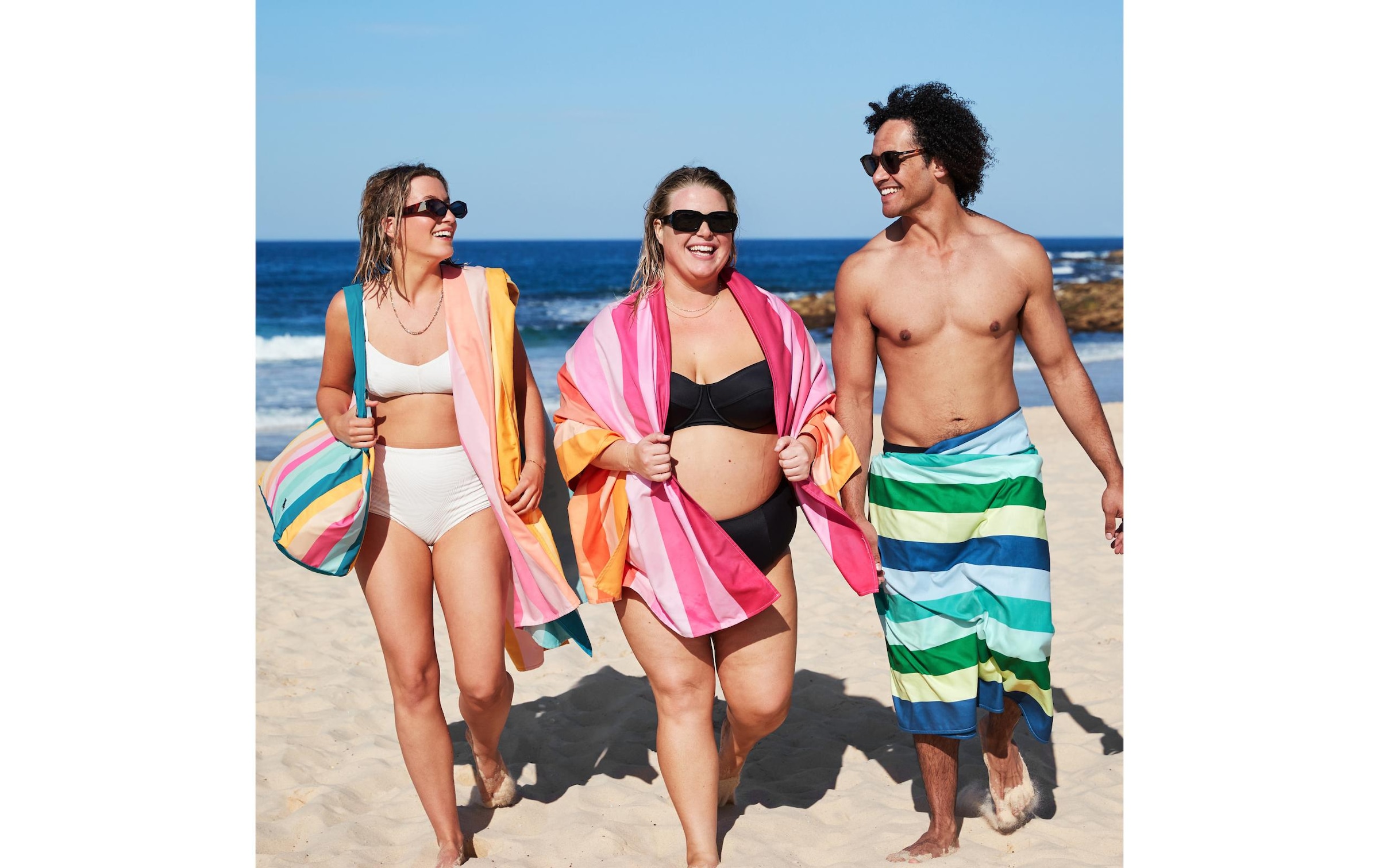 Strandtuch »Dock & Bay Coastal Candy 200 cm x 90 cm«, (1 St.)
